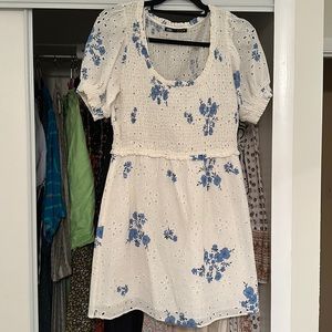 Floral cotton dress